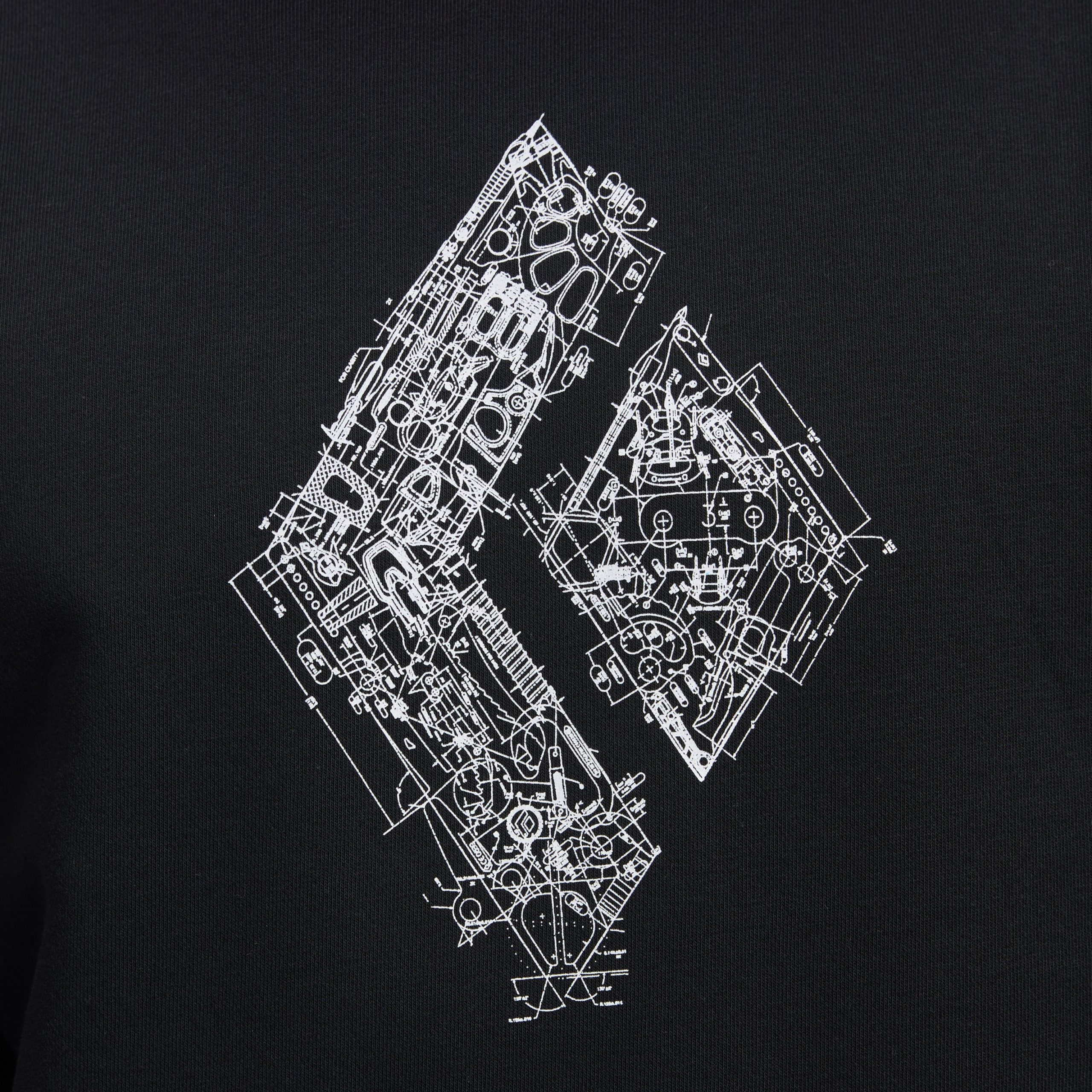 Men's Engineered Diamond Pullover Hoody - Image 14