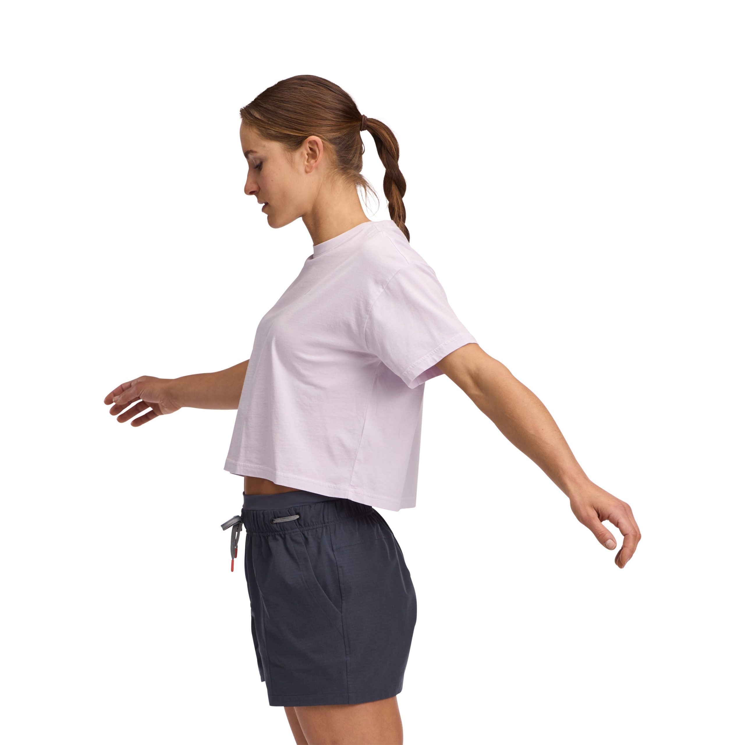 Women's Diamond Crop Short Sleeve Tee - Image 11