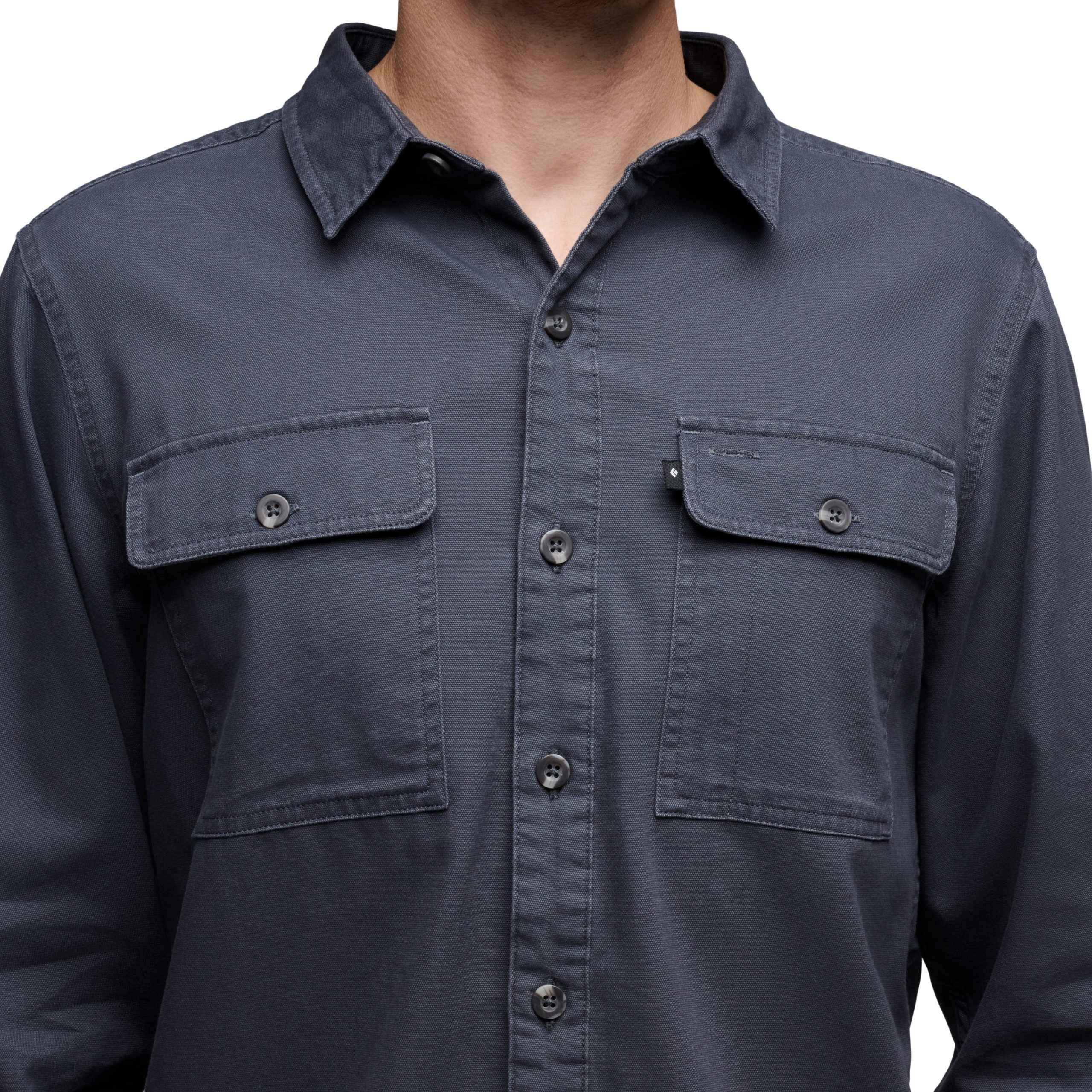 Men's Mountain Canvas Long Sleeve Shirt - Image 5