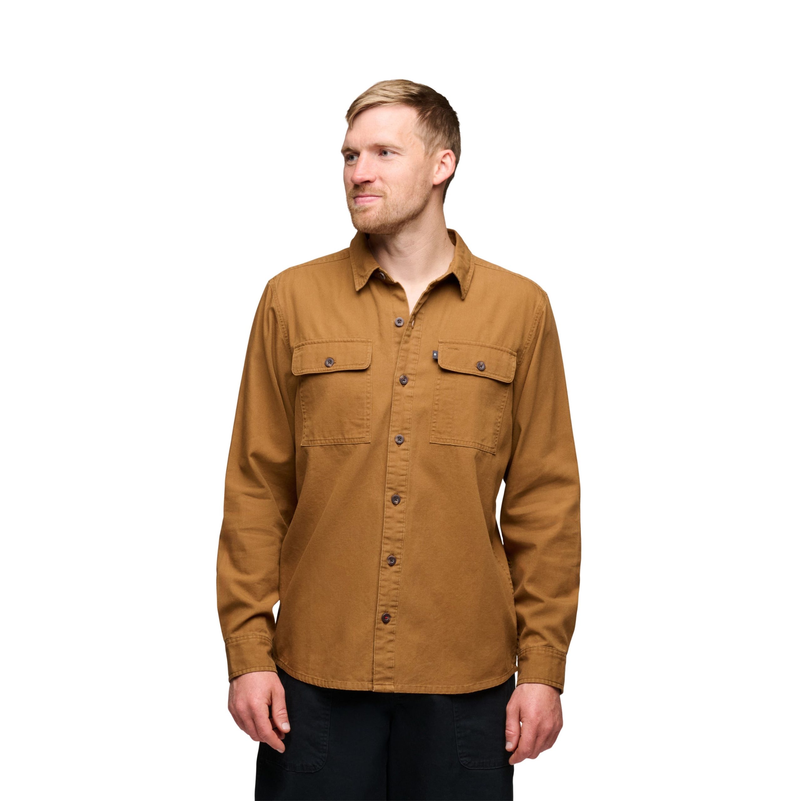 Men's Mountain Canvas Long Sleeve Shirt - Image 6
