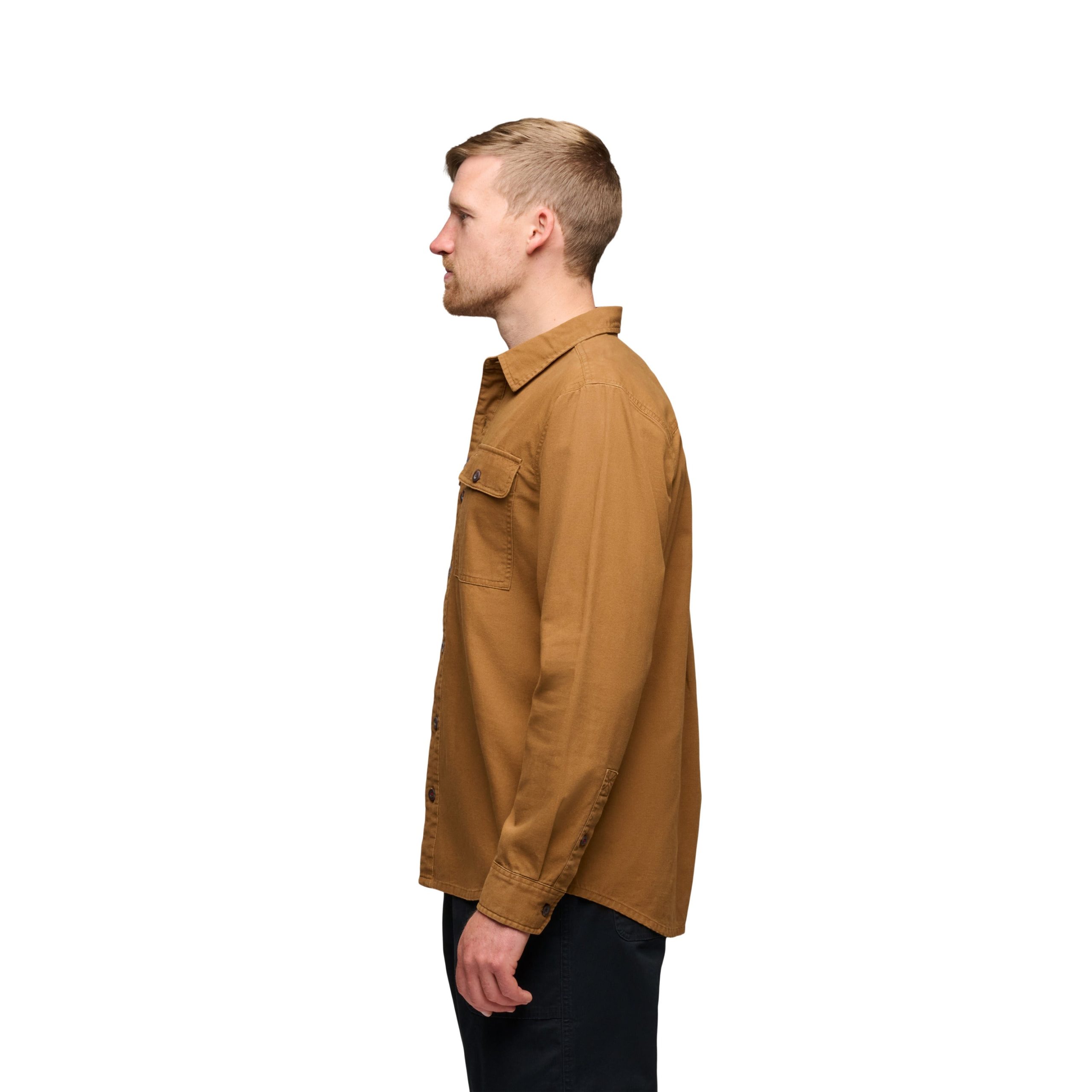 Men's Mountain Canvas Long Sleeve Shirt - Image 7