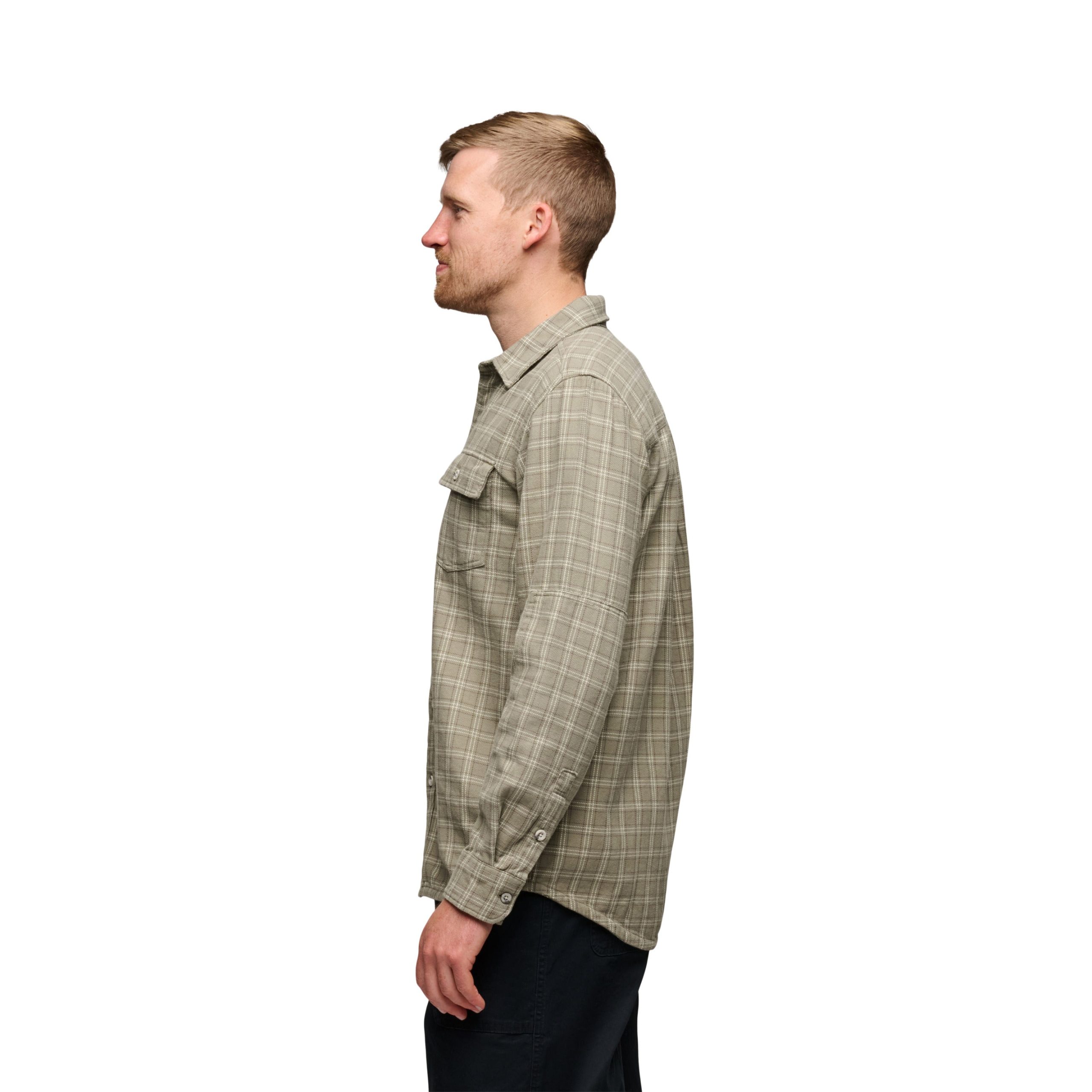 Men's Project Twill Long Sleeve Shirt - Image 2